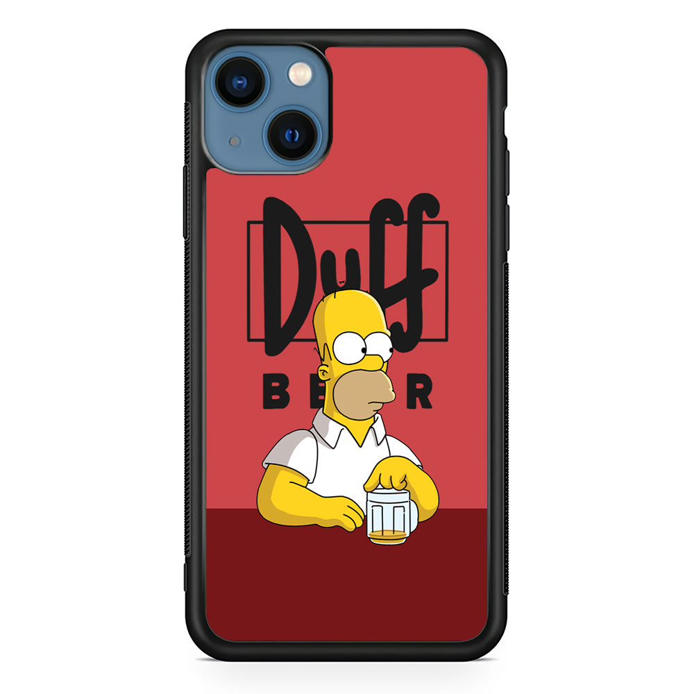 Simpson Duff Beer iPhone 13 Case