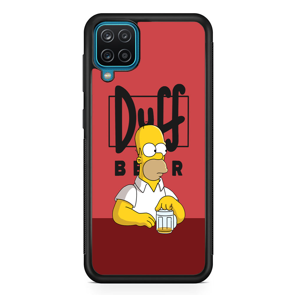 Simpson Duff Beer Samsung Galaxy A12 Case