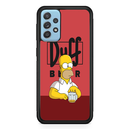 Simpson Duff Beer Samsung Galaxy A52 Case