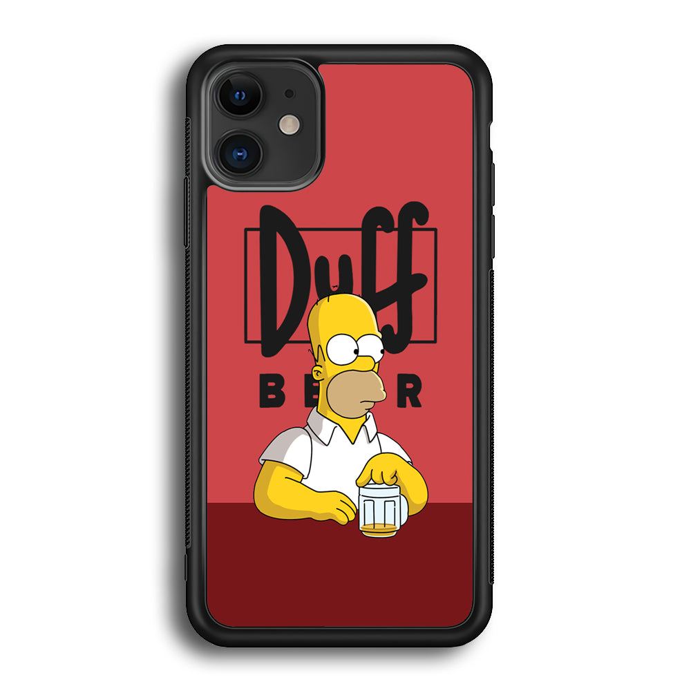 Simpson Duff Beer iPhone 12 Case