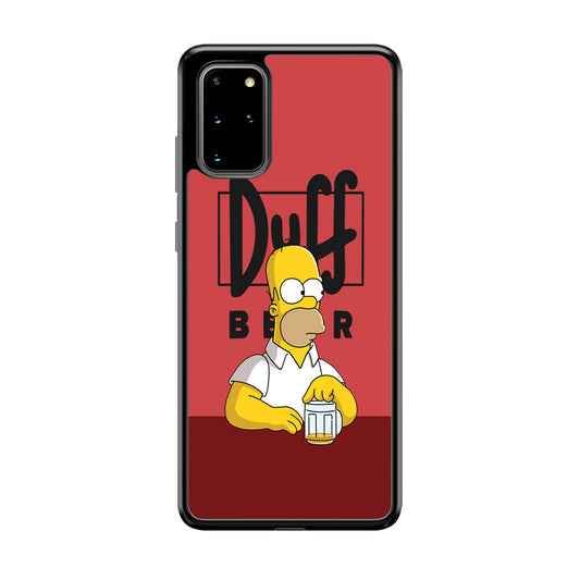 Simpson Duff Beer Samsung Galaxy S20 Plus Case