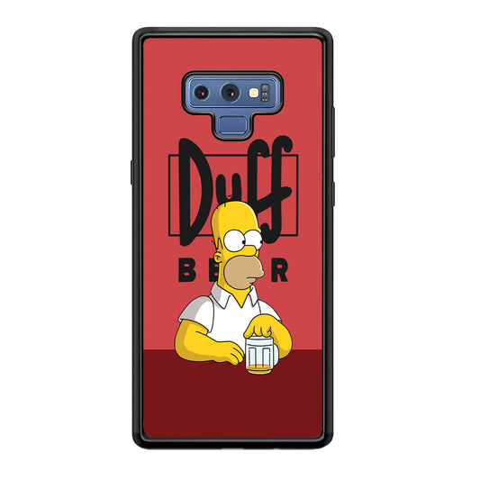 Simpson Duff Beer Samsung Galaxy Note 9 Case