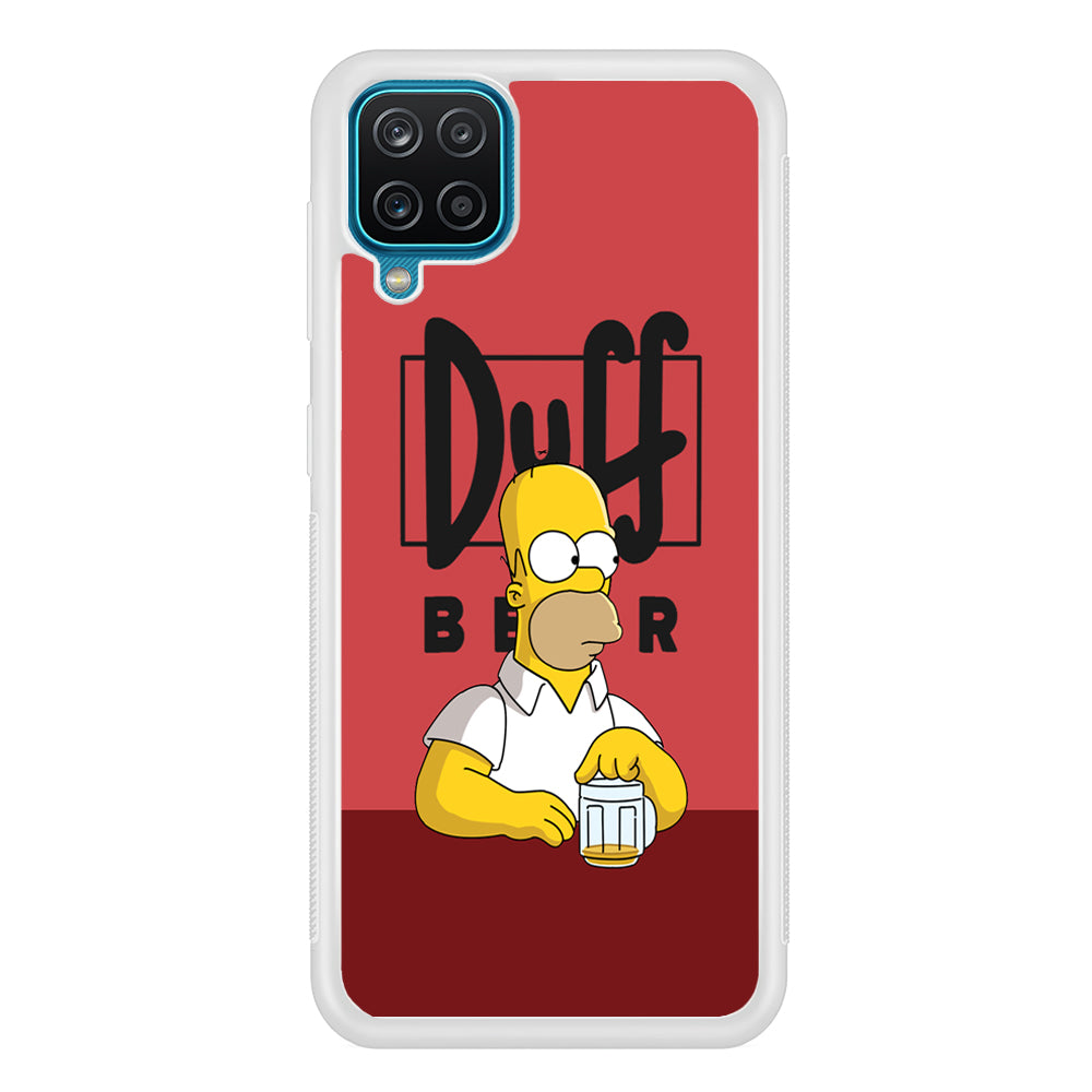 Simpson Duff Beer Samsung Galaxy A12 Case