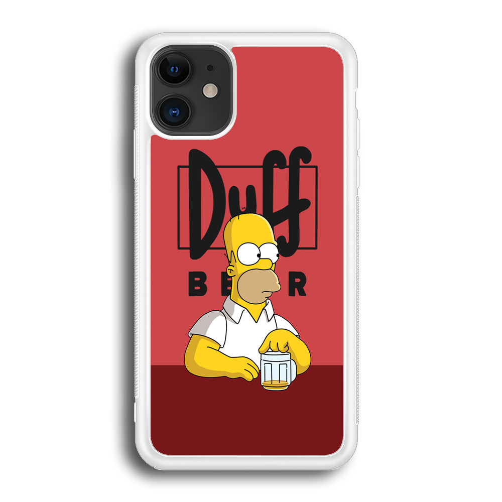 Simpson Duff Beer iPhone 12 Case