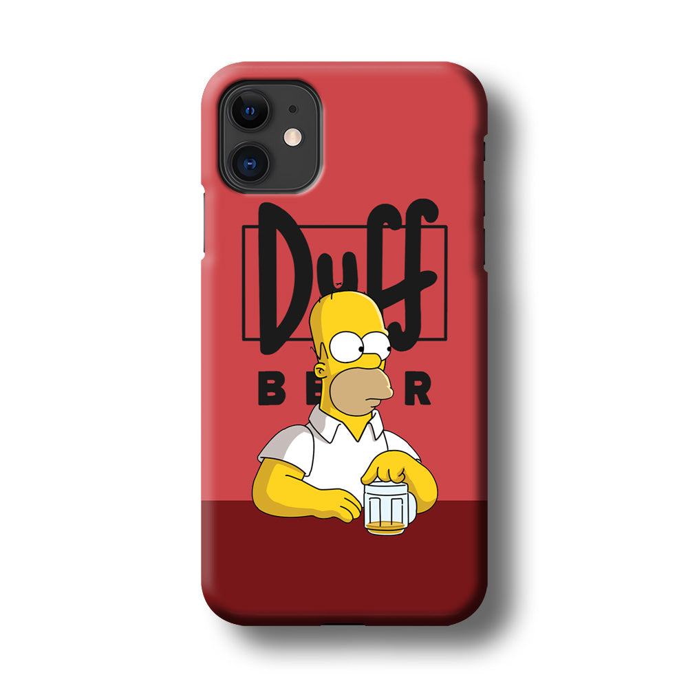 Simpson Duff Beer iPhone 11 Case