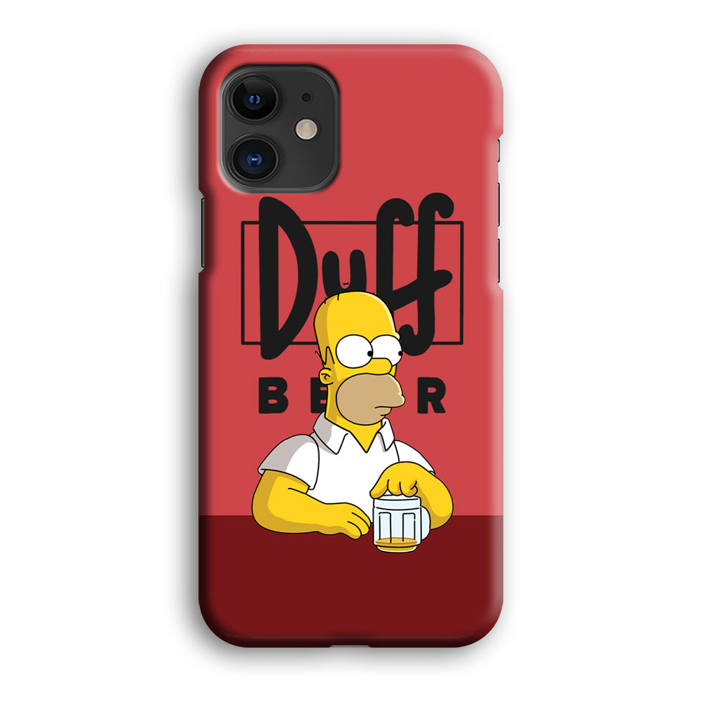 Simpson Duff Beer iPhone 12 Case