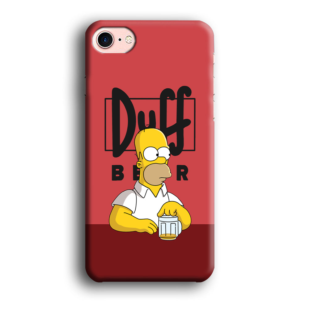 Simpson Duff Beer iPhone 8 Case