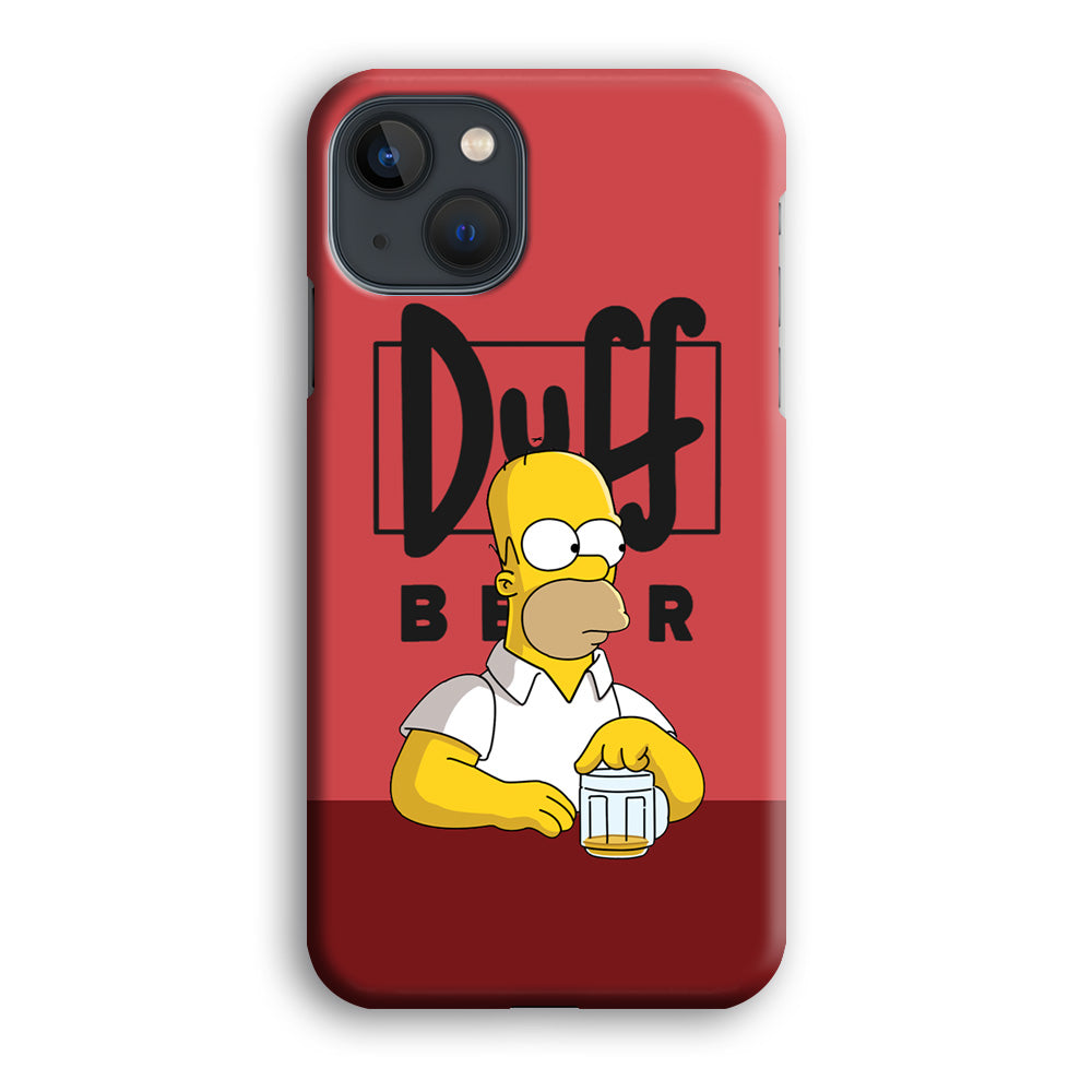 Simpson Duff Beer iPhone 13 Case