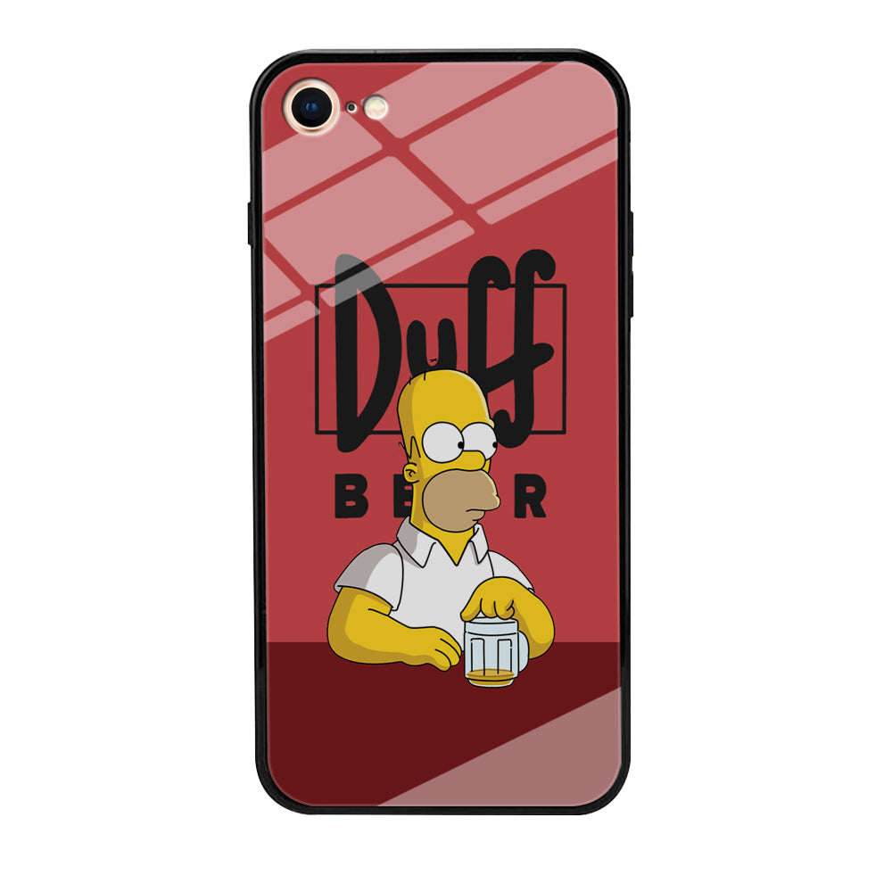 Simpson Duff Beer iPhone 8 Case