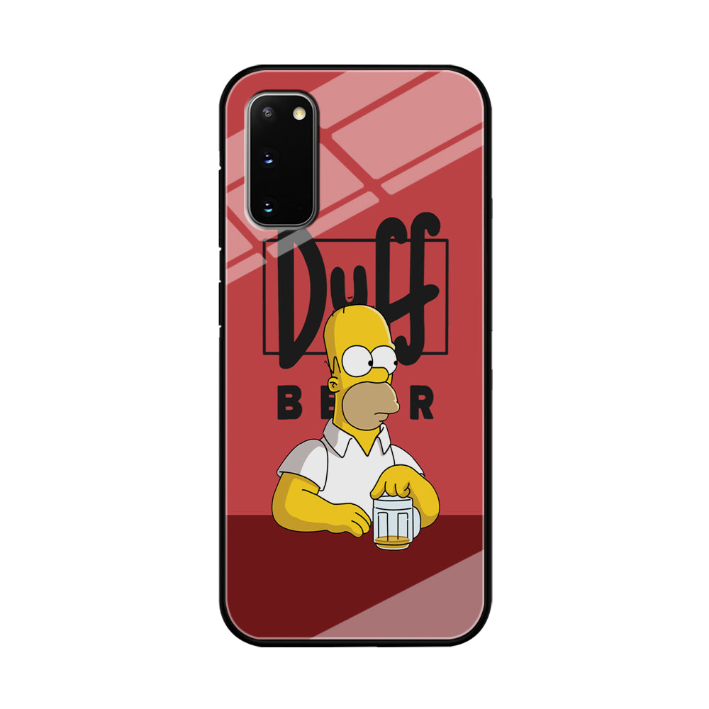 Simpson Duff Beer Samsung Galaxy S20 Case