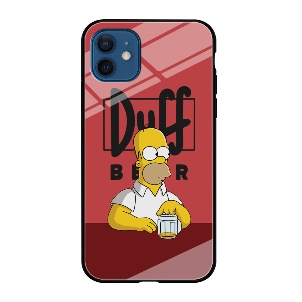 Simpson Duff Beer iPhone 12 Case