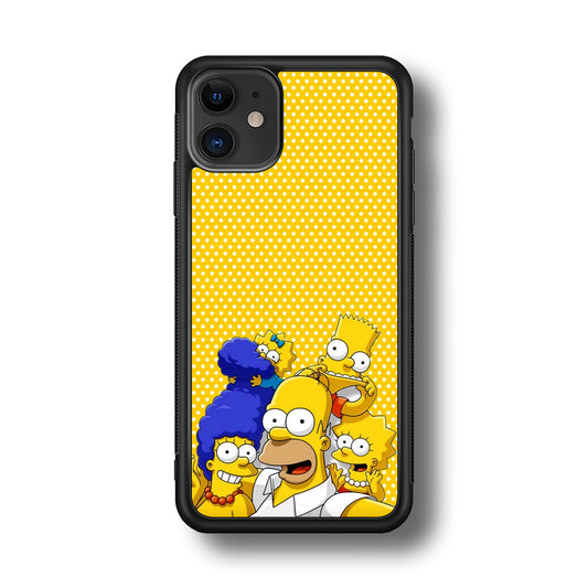 Simpson Happiness Selfie iPhone 11 Case