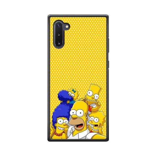 Simpson Happiness Selfie Samsung Galaxy Note 10 Case