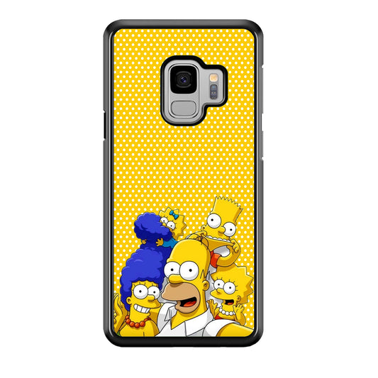 Simpson Happiness Selfie Samsung Galaxy S9 Case