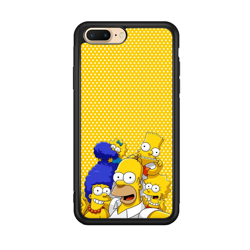 Simpson Happiness Selfie iPhone 8 Plus Case