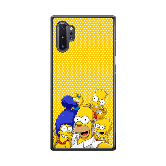 Simpson Happiness Selfie Samsung Galaxy Note 10 Plus Case