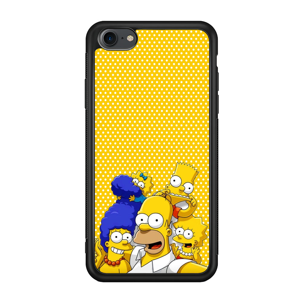 Simpson Happiness Selfie iPhone 8 Case