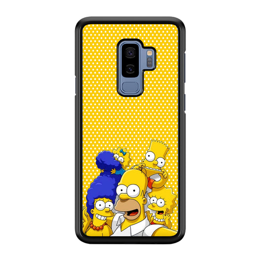 Simpson Happiness Selfie Samsung Galaxy S9 Plus Case