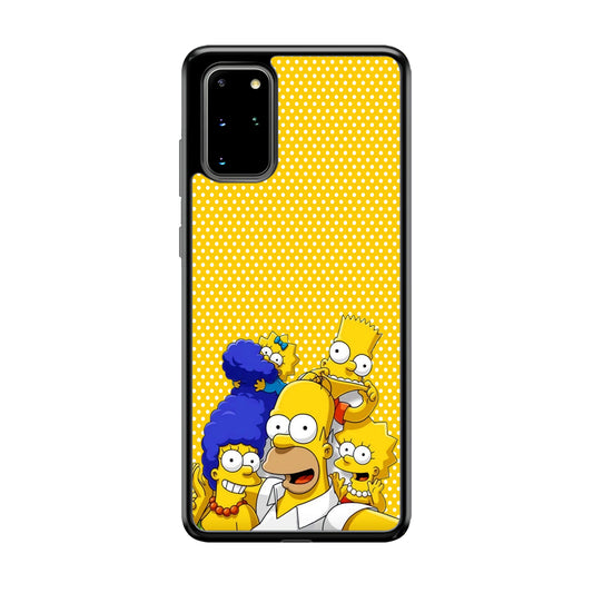 Simpson Happiness Selfie Samsung Galaxy S20 Plus Case