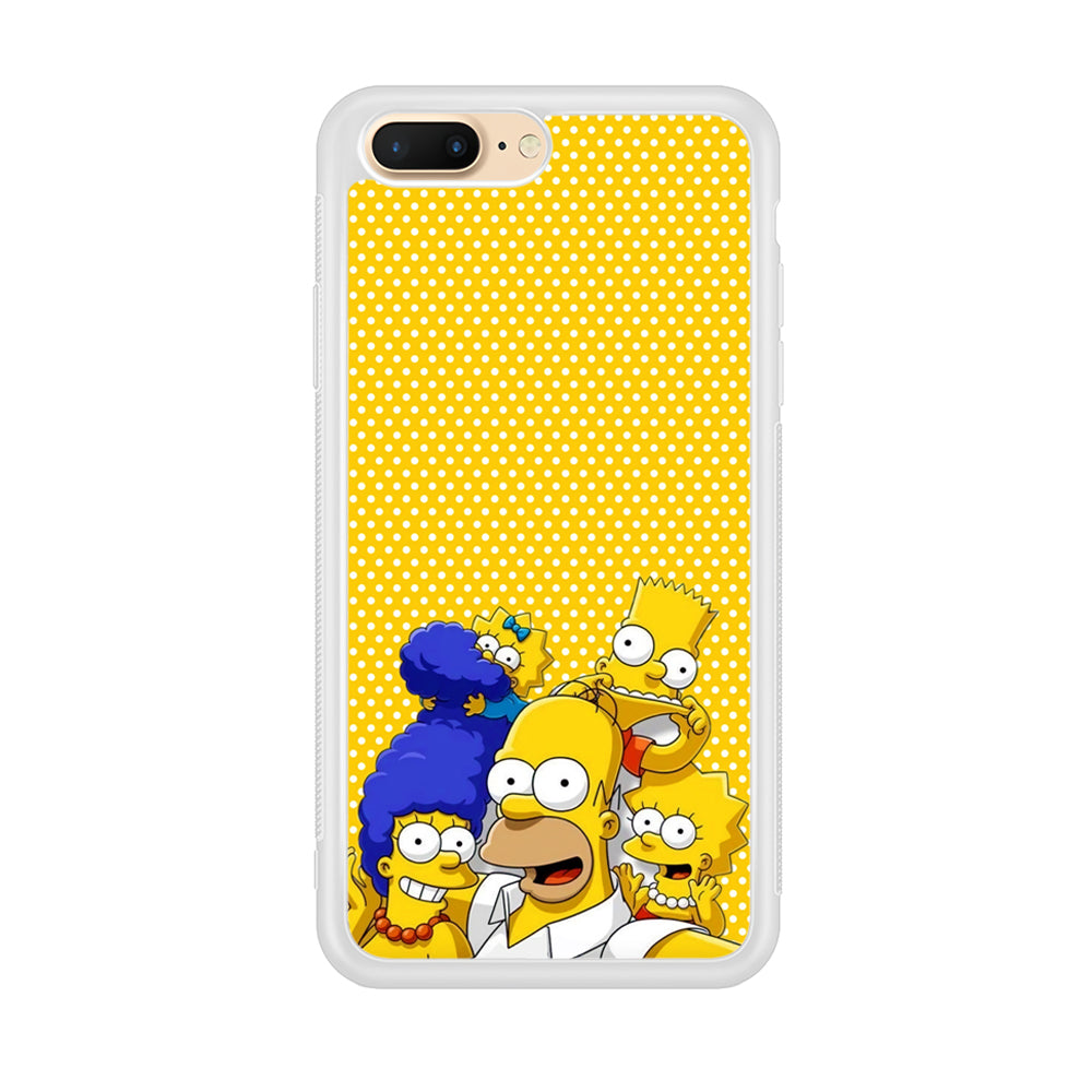 Simpson Happiness Selfie iPhone 8 Plus Case