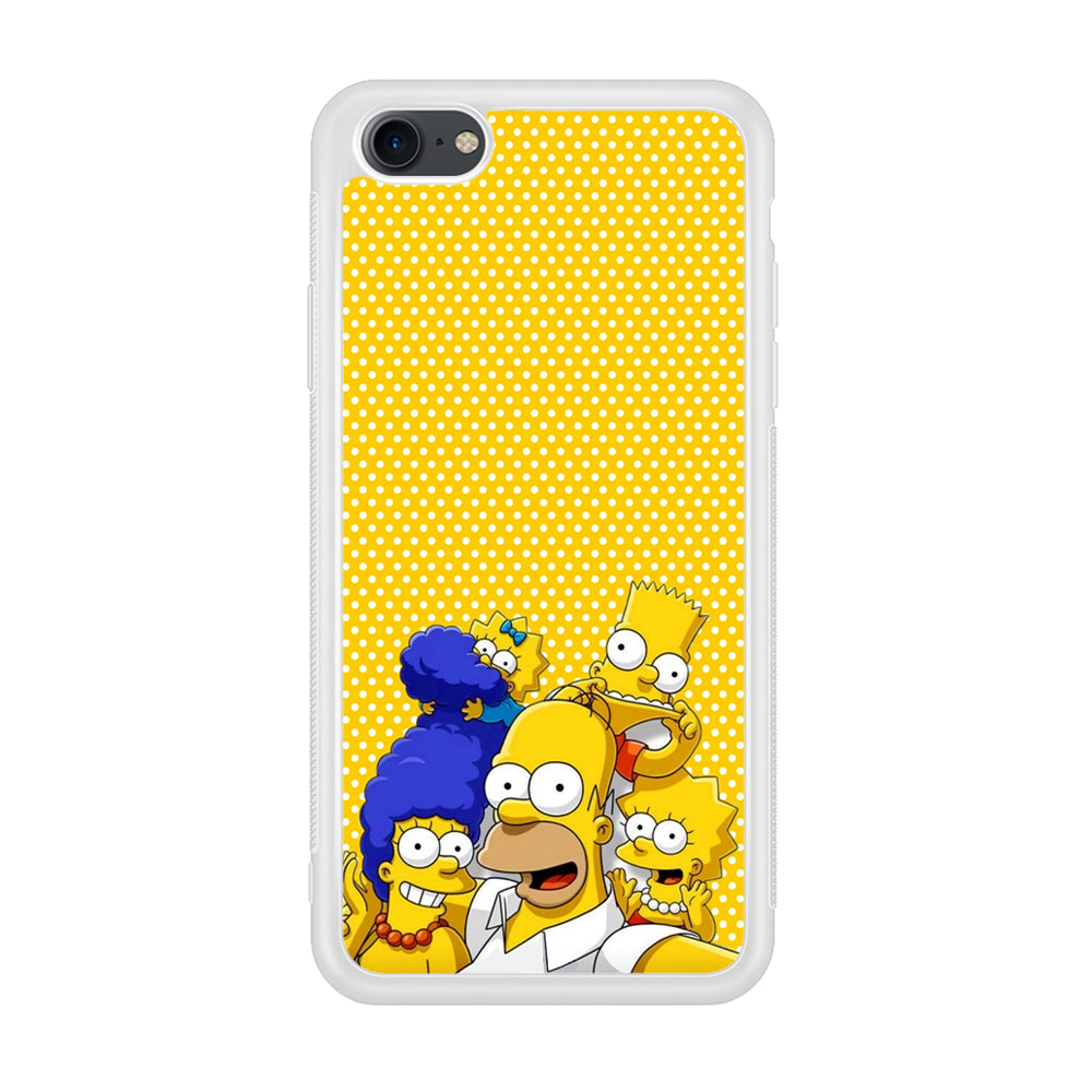 Simpson Happiness Selfie iPhone 8 Case