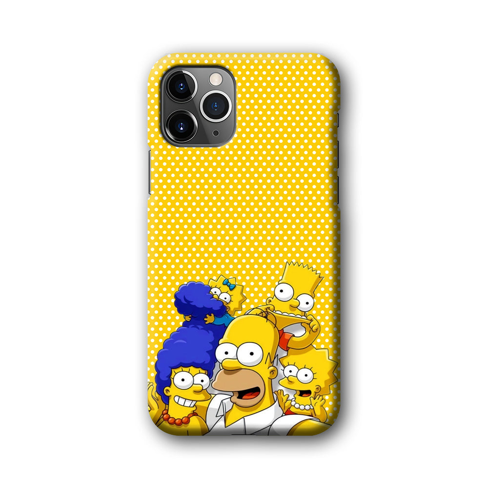 Simpson Happiness Selfie iPhone 11 Pro Case