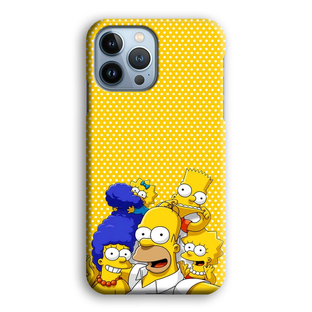 Simpson Happiness Selfie iPhone 13 Pro Max Case