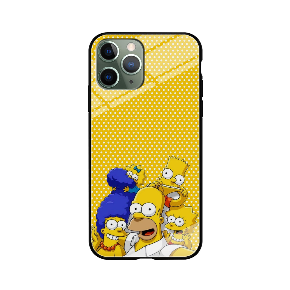 Simpson Happiness Selfie iPhone 11 Pro Case