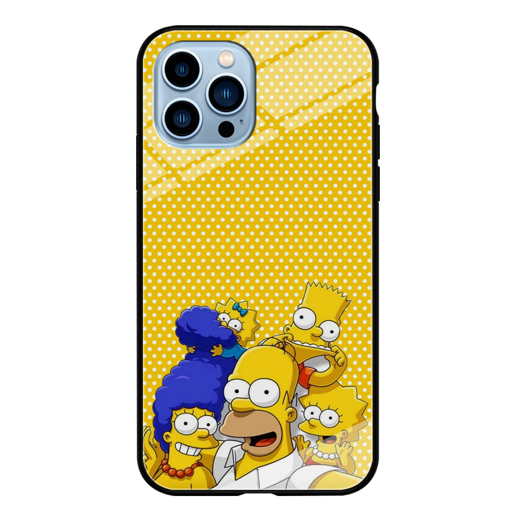 Simpson Happiness Selfie iPhone 13 Pro Max Case