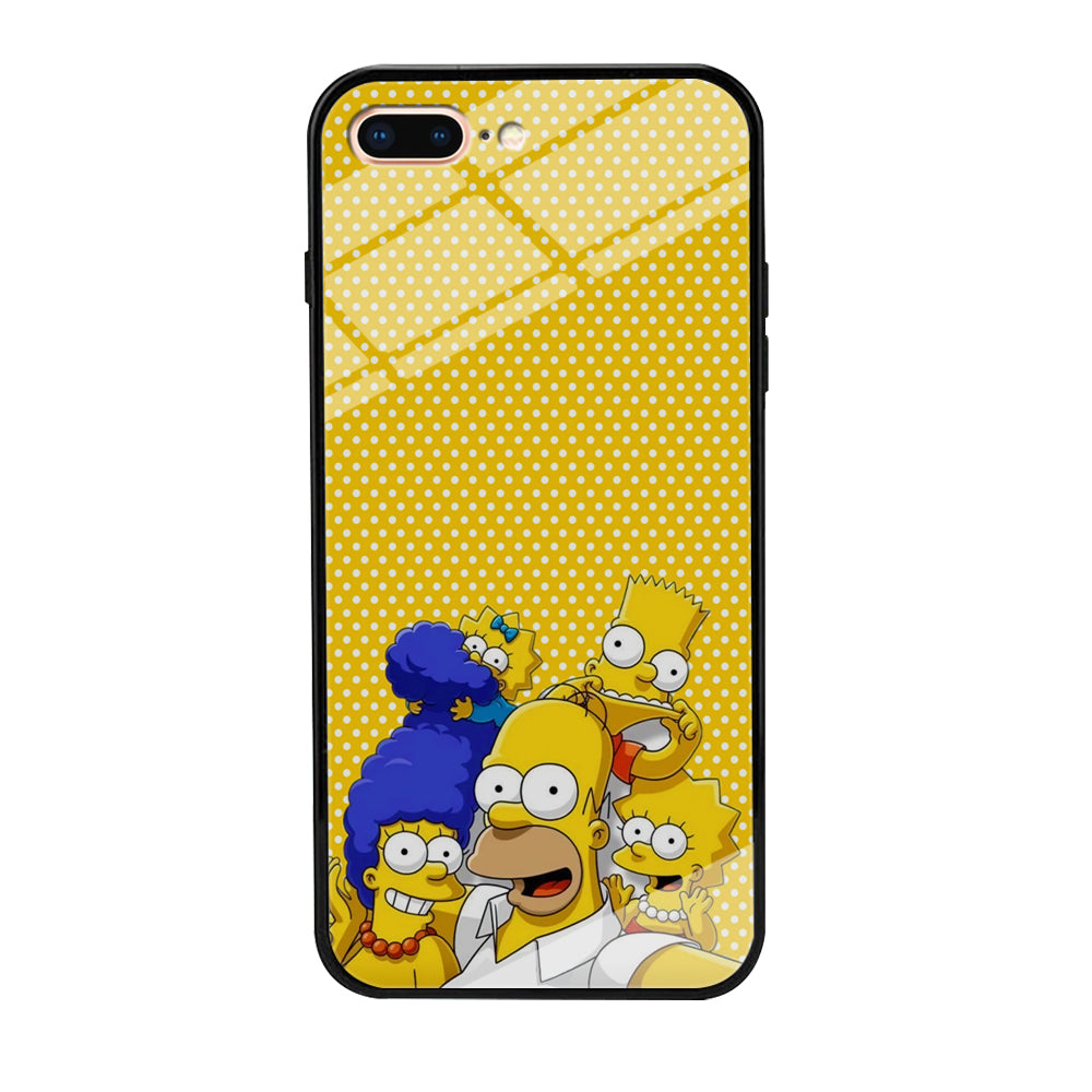 Simpson Happiness Selfie iPhone 8 Plus Case