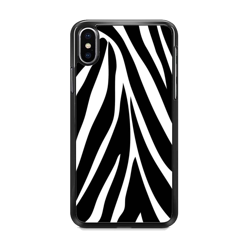 Skin Zebra Animal iPhone X Case