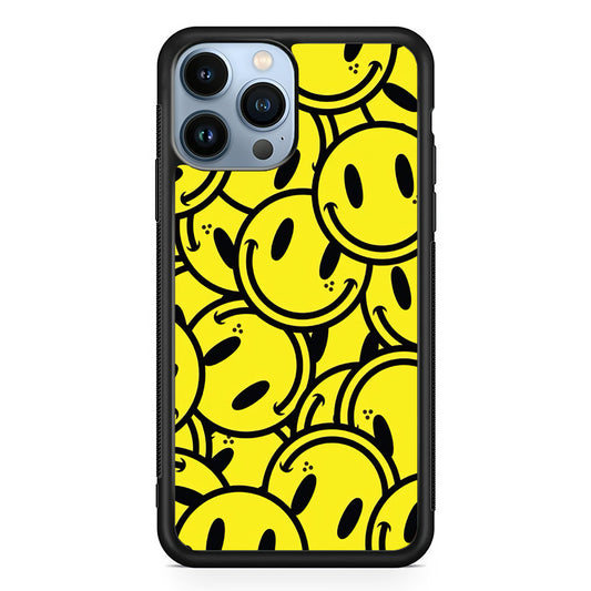 Smile Emoji Yellow iPhone 13 Pro Max Case