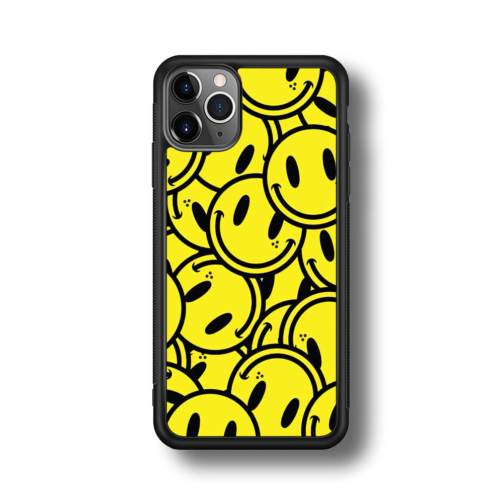 Smile Emoji Yellow iPhone 11 Pro Case