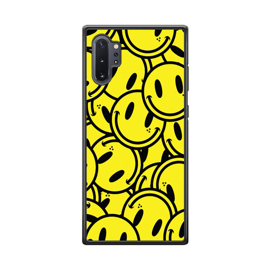 Smile Emoji Yellow Samsung Galaxy Note 10 Plus Case