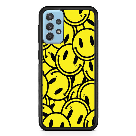 Smile Emoji Yellow Samsung Galaxy A52 Case