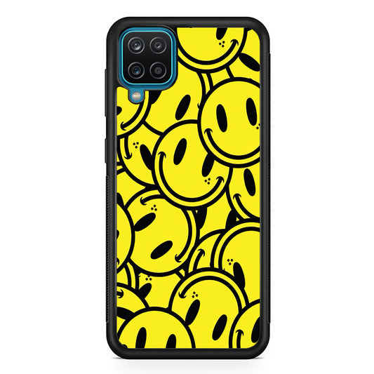 Smile Emoji Yellow Samsung Galaxy A12 Case