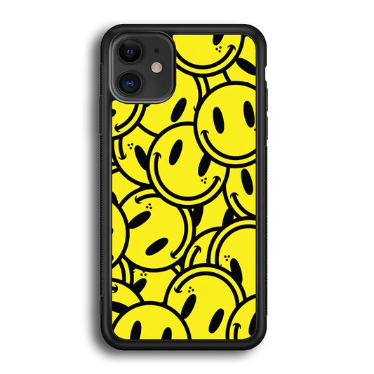 Smile Emoji Yellow iPhone 12 Case