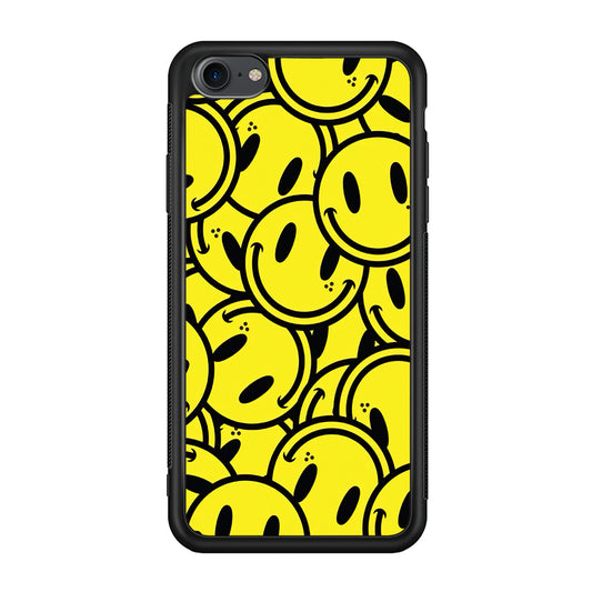 Smile Emoji Yellow iPhone 8 Case