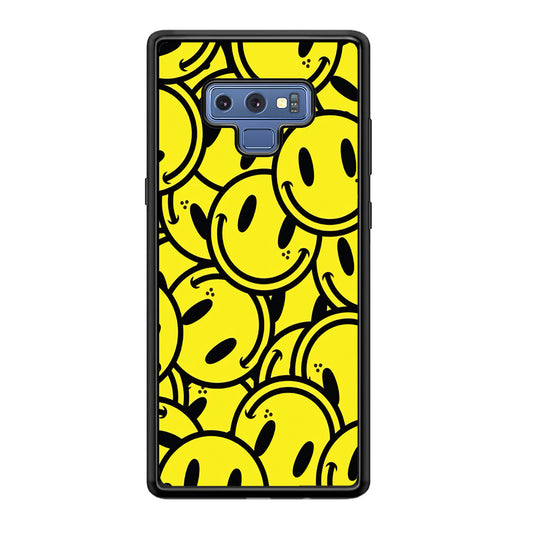Smile Emoji Yellow Samsung Galaxy Note 9 Case