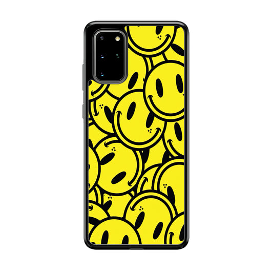 Smile Emoji Yellow Samsung Galaxy S20 Plus Case