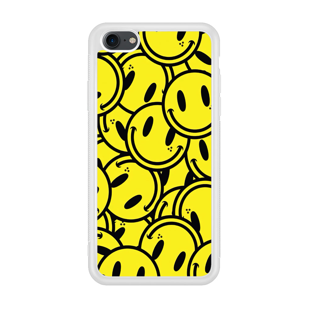 Smile Emoji Yellow iPhone 8 Case