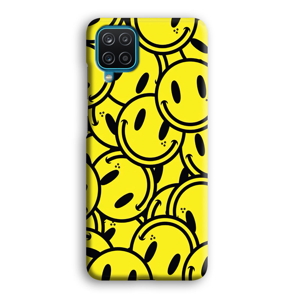 Smile Emoji Yellow Samsung Galaxy A12 Case