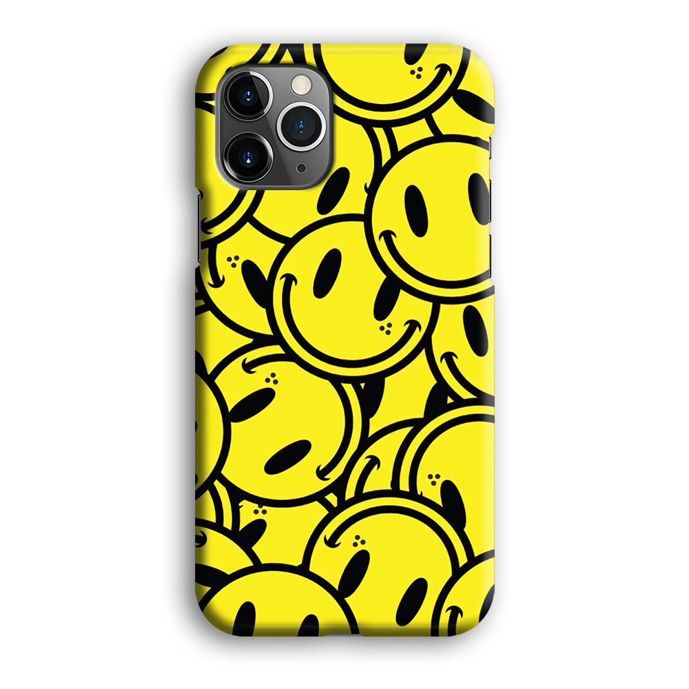 Smile Emoji Yellow iPhone 12 Pro Case