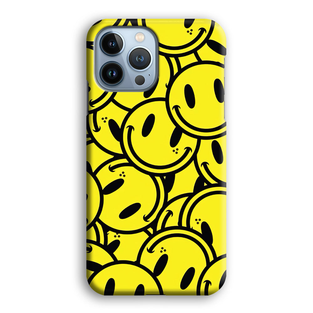 Smile Emoji Yellow iPhone 13 Pro Max Case