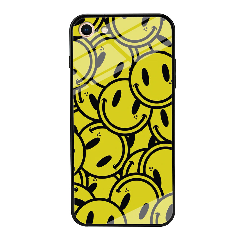 Smile Emoji Yellow iPhone 8 Case