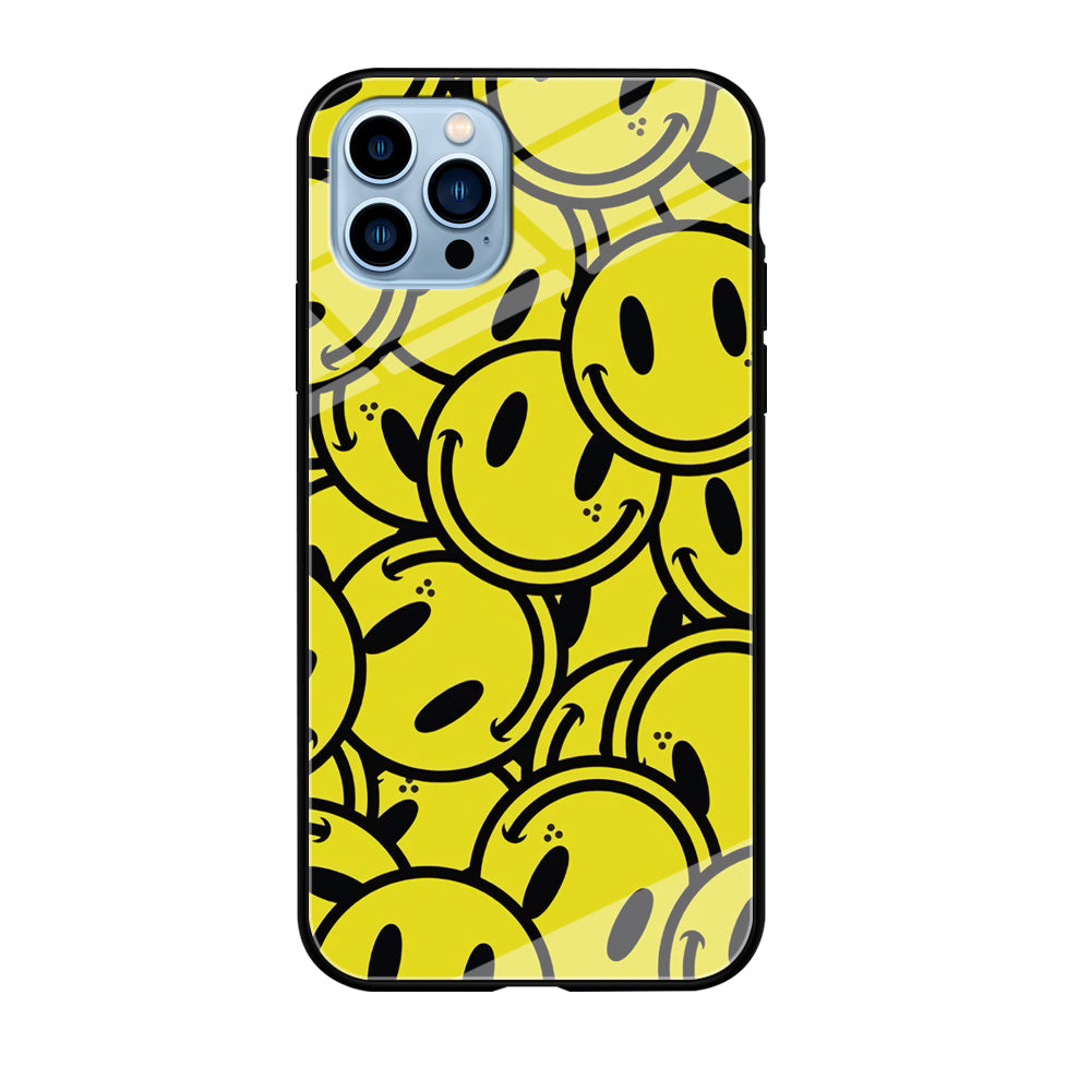 Smile Emoji Yellow iPhone 12 Pro Case