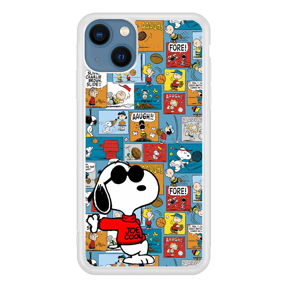 Snoopy Colorful Page iPhone 13 Case