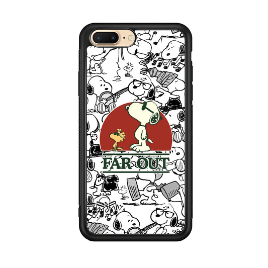 Snoopy Far Out Gaze iPhone 7 Plus Case