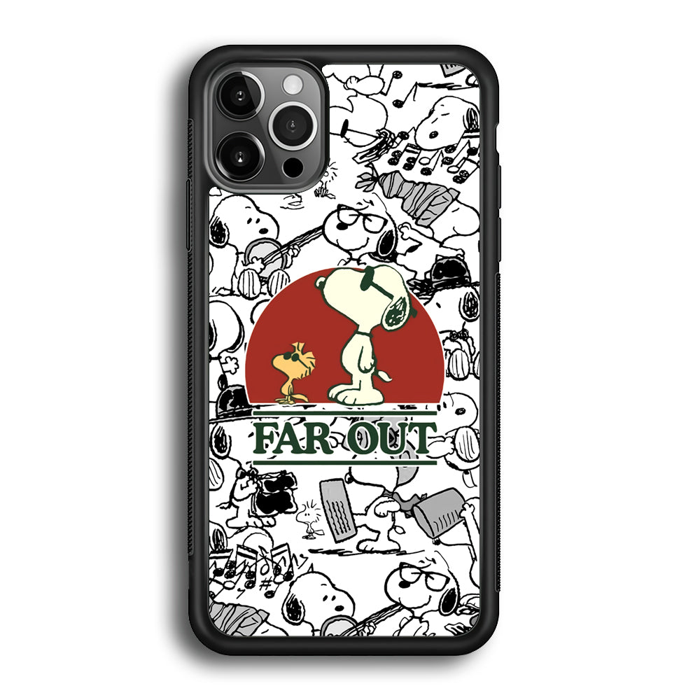 Snoopy Far Out Gaze iPhone 12 Pro Max Case