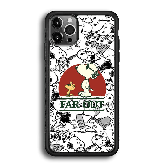 Snoopy Far Out Gaze iPhone 12 Pro Max Case